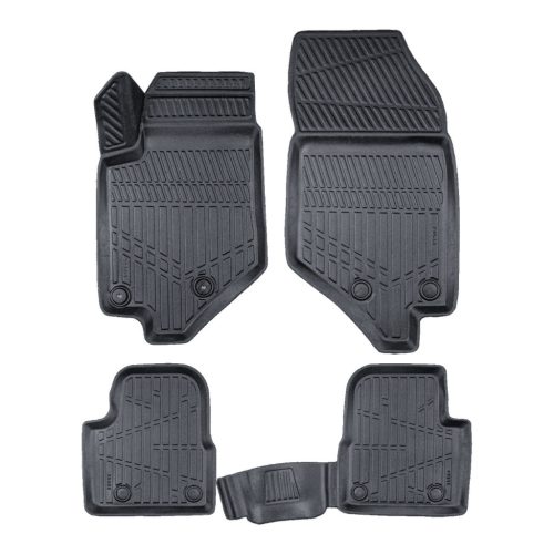 EgriAuto Prémiové 3D gumové autokoberce s upevněním FORD Corsa F 2019- 4 ks