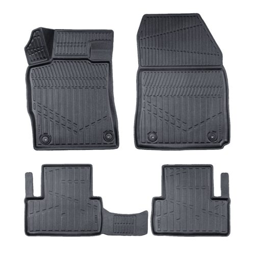 EgriAuto Prémiové 3D gumové autokoberce s upevněním PEUGEOT 308 2022- 4 ks
