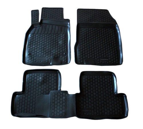 EgriAuto Prémiové 3D gumové autokoberce s upevněním RENAULT Fluence 2009-2017