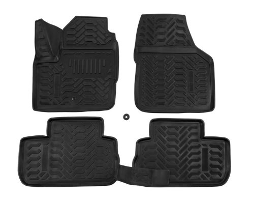 EgriAuto Prémiové 3D gumové autokoberce s upevněním Land Rover Freelander II 2007-2016