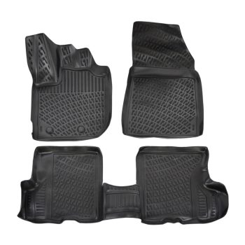   EgriAuto Prémiové 3D gumové autokoberce s upevněním Dacia Duster 3 4x4 2022- 4 ks