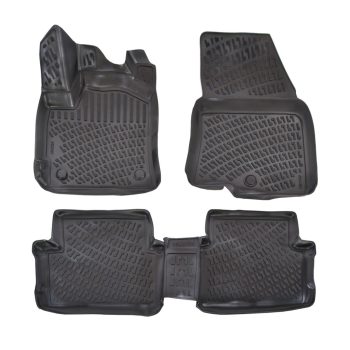   EgriAuto Prémiové 3D gumové autokoberce s upevněním Dacia Jogger 2022- 4 ks