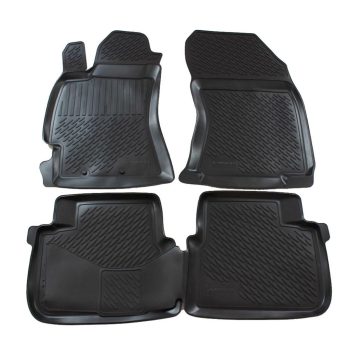   EgriAuto Prémiové 3D gumové autokoberce s upevněním Subaru Forester III 2008-2012