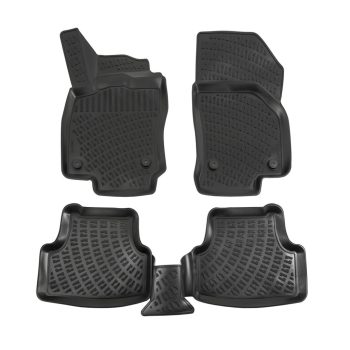   EgriAuto Prémiové 3D gumové autokoberce s upevněním Seat Ateca 2017