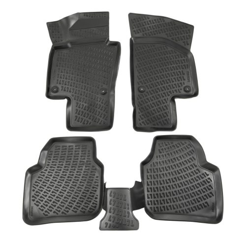 EgriAuto Prémiové 3D gumové autokoberce s upevněním SKODA Superb II 2008-2014