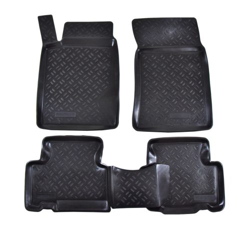 EgriAuto Prémiové 3D gumové autokoberce s upevněním Ssangyong Rexton I, II 2002-08, 2008-2012