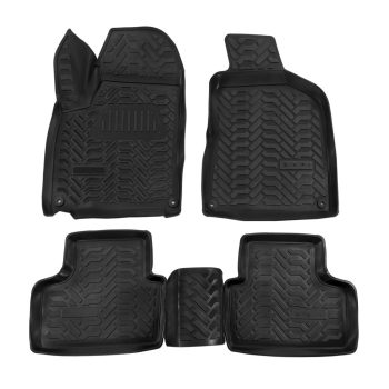   EgriAuto Prémiové 3D gumové autokoberce s upevněním Ssangyong Actyon 2007-2019