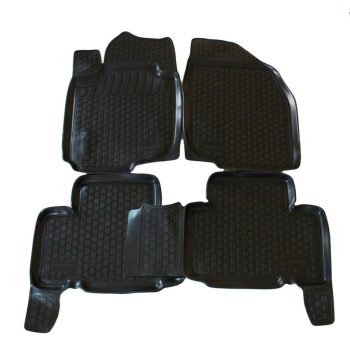   EgriAuto Prémiové 3D gumové autokoberce s upevněním TOYOTA RAV4 2006-2012