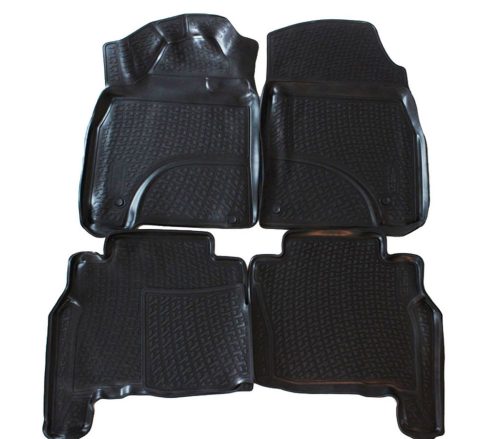EgriAuto Prémiové 3D gumové autokoberce s upevněním TOYOTA Land Cruiser 200 2008-