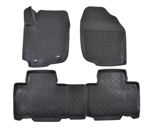 EgriAuto 3D prémiové gumové koberce s patentkami Toyota RAV4 2012-2017