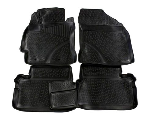 EgriAuto Prémiové 3D gumové autokoberce s upevněním TOYOTA Auris II 2012-2018