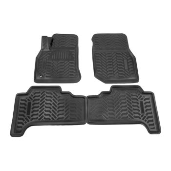   EgriAuto Prémiové 3D gumové autokoberce s upevněním TOYOTA Land Cruiser 100 1998-2007