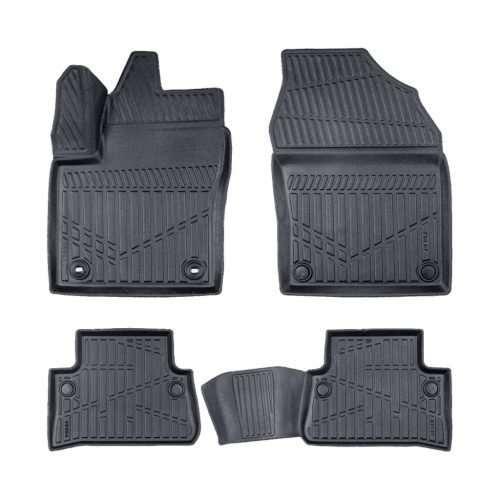 EgriAuto Prémiové 3D gumové autokoberce s upevněním TOYOTA C-HR 2023- 4 ks