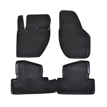   EgriAuto Prémiové 3D gumové autokoberce s upevněním Volvo V40 Cross Country 2012-2019