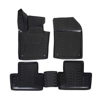   EgriAuto Prémiové 3D gumové autokoberce s upevněním Volvo XC60 II 2017-