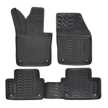   EgriAuto Prémiové 3D gumové autokoberce s upevněním Volvo S60 2018-