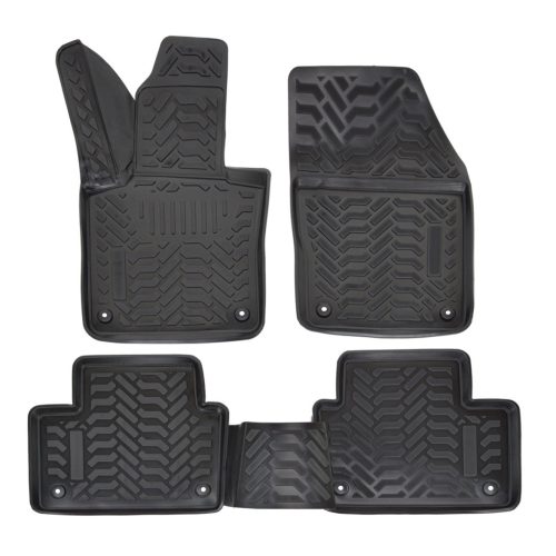 EgriAuto Prémiové 3D gumové autokoberce s upevněním Volvo S60 2018-