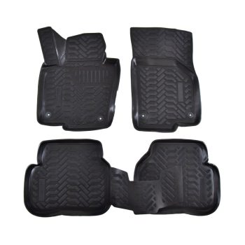   EgriAuto Prémiové 3D gumové autokoberce s upevněním VOLKSWAGEN Passat B6/B7/CC 2005-2015