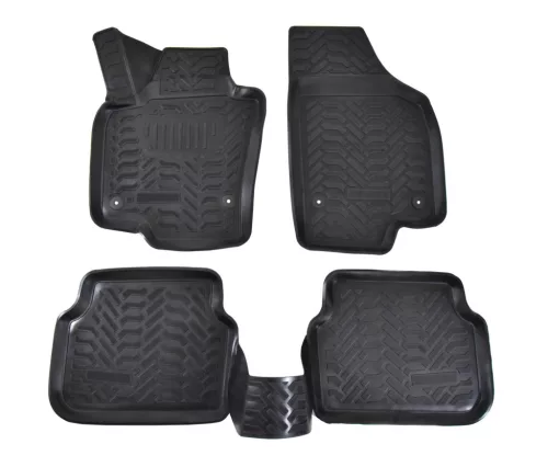 EgriAuto 3D prémiové gumové koberce s patentkami Volkswagen Tiguan 2007-2015