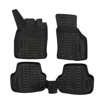   EgriAuto Prémiové 3D gumové autokoberce s upevněním VOLKSWAGEN Golf VII 2012-2019