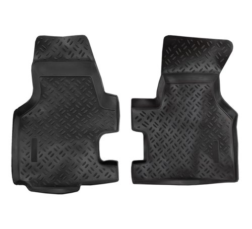 EgriAuto Prémiové 3D gumové autokoberce s upevněním VOLKSWAGEN TRANSPORTER T4 1990-2003