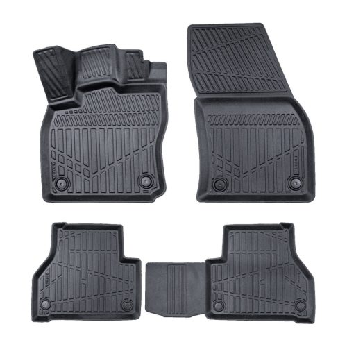 EgriAuto Prémiové 3D gumové autokoberce s upevněním VOLKSWAGEN Caddy 2020- 4 ks