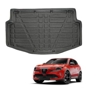   EgriAuto černá protiskluzová gumová vana do kufru Alfa Romeo Junior 2024- (dolní kufr, benzín/elektrický)