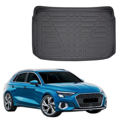 EgriAuto černé protiskluzové autokoberce Audi A3 Sportback 8Y 2021-