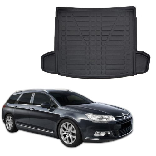 EgriAuto černé protiskluzové autokoberce Citroen C5 2008-2018