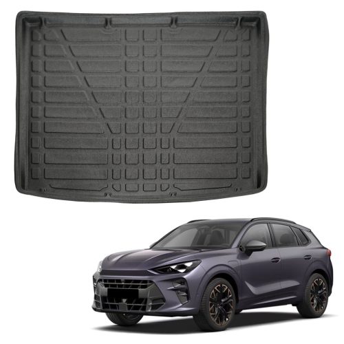 EgriAuto černé protiskluzové Gumová vana do kufru CITROEN Terramar 2024- (horní kufr)