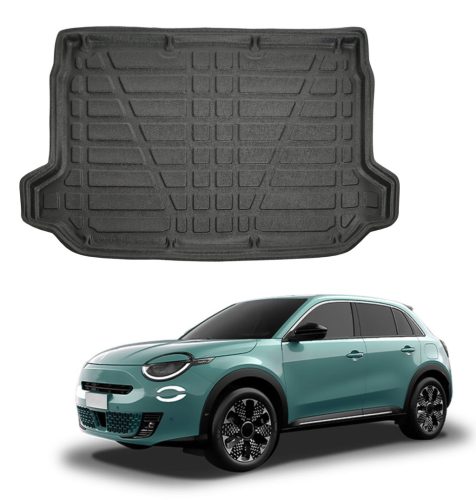 EgriAuto černá protiskluzová gumová vana do kufru FIAT 600/600- E 2023- (horní kufr)