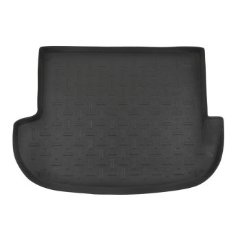   EgriAuto černé protiskluzové autokoberce Hyundai Santa Fe 5-ülőhely 2006-2012