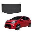 EgriAuto černé protiskluzové autokoberce Kia Picanto 2018-