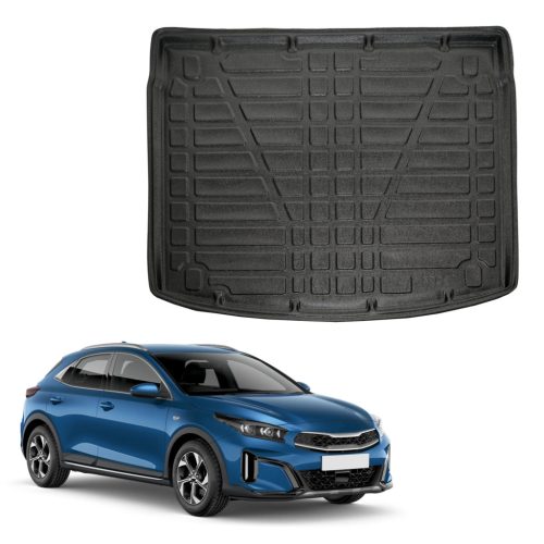 EgriAuto černé protiskluzové Gumová vana do kufru Kia XCeed 2019- (horní kufr)