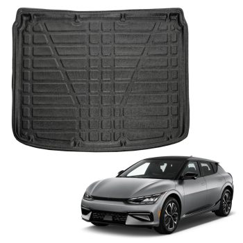   EgriAuto černé protiskluzové Gumová vana do kufru Kia EV3 2024- (dolní kufr)