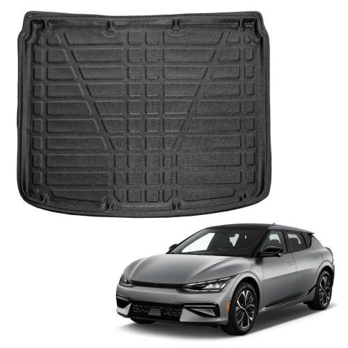 EgriAuto černé protiskluzové Gumová vana do kufru Kia EV3 2024- (dolní kufr)
