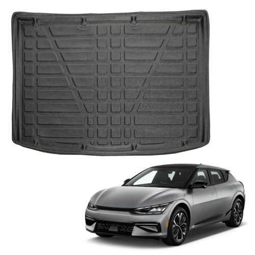 EgriAuto černé protiskluzové Gumová vana do kufru Kia EV3 2024- (horní kufr)