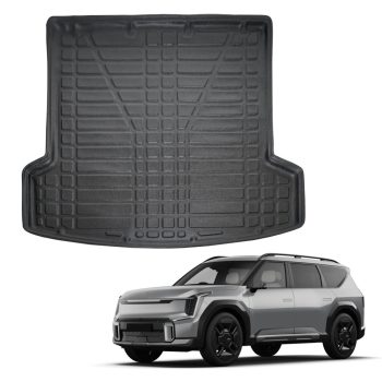 EgriAuto černé protiskluzové autokoberce Kia EV9 2023-