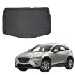 EgriAuto černé protiskluzové Gumová vana do kufru Mazda CX-3 2015-