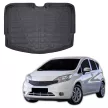EgriAuto černá protiskluzová vana do kufru Nissan Note 2013-2020 dolní