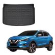 EgriAuto černé protiskluzové autokoberce Nissan Qashqai 2020-