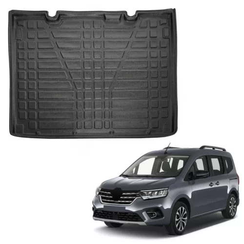 EgriAuto černá protiskluzová vana do kufru Renault Kangoo 2024- (vasalható csomagtér)