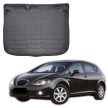 EgriAuto černé protiskluzové autokoberce Seat Leon II Hatchback 2005-2012
