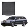 EgriAuto černé protiskluzové Gumová vana do kufru SKODA Octavia I kombi 1997-2005
