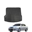 EgriAuto černá protiskluzová gumová vana do kufru Octavia 1 Htb/sedan 1997-2010