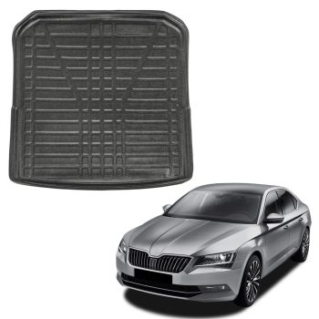   EgriAuto černé protiskluzové autokoberce Skoda Superb Sedan 2015-