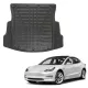 EgriAuto černá protiskluzová vana do kufru Tesla Model 3 2017- (Zadní csomagtér)