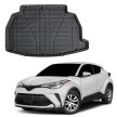 EgriAuto černé protiskluzové autokoberce Toyota C-HR 2023-