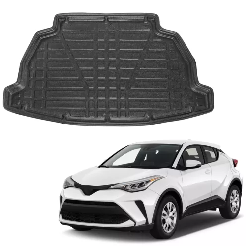 EgriAuto černé protiskluzové autokoberce Toyota C-HR 2023- (bez reproduktorového systému)