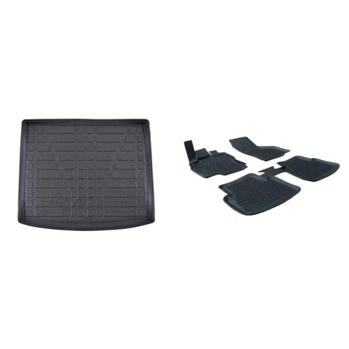 Prémiový gumové autokoberce a gumová vana do kufru VOLKSWAGEN Tiguan II. 5-dveřový 2015- (egriauto_TLVW301_3DSRMVW507_1)